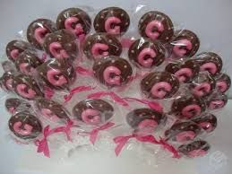 Pirulitos de Chocolate.