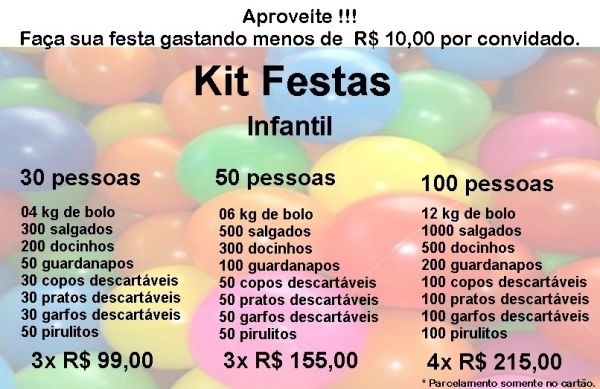 Kit Festas